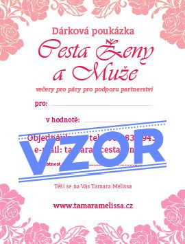 VZOR Darkova poukazka_Cesta ZaM